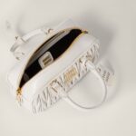 Arcadie Matelassé Small Soft Lamb Leather Handbag - Image 4