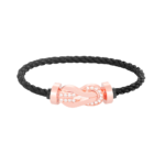 [Eternal Jewelry]CHANCE LARGE 8 FIGURE BUCKLE HALF DIAMOND BRACELET ROSE GOLD - Image 2
