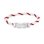 [Eternal Jewelry]CHANCE LARGE 8 FIGURE BUCKLE HALF DIAMOND BRACELET SILVER - Image 11