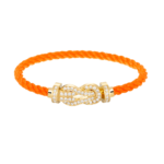[Eternal Jewelry]CHANCE LARGE 8 FIGURE BUCKLE FULLDIAMOND BRACELET GOLD - Image 5