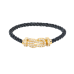 [Eternal Jewelry]CHANCE LARGE 8 FIGURE BUCKLE FULLDIAMOND BRACELET GOLD - Image 3