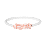 [Eternal Jewelry]CHANCE LARGE 8 FIGURE BUCKLE FULL DIAMOND BRACELET ROSE GOLD - Image 11