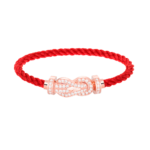 [Eternal Jewelry]CHANCE LARGE 8 FIGURE BUCKLE FULL DIAMOND BRACELET ROSE GOLD - Image 7
