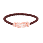 [Eternal Jewelry]CHANCE LARGE 8 FIGURE BUCKLE FULL DIAMOND BRACELET ROSE GOLD - Image 4