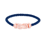[Eternal Jewelry]CHANCE LARGE 8 FIGURE BUCKLE FULL DIAMOND BRACELET ROSE GOLD - Image 8