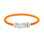 [Eternal Jewelry]CHANCE LARGE 8 FIGURE BUCKLE FULL DIAMOND BRACELET SILVER - Image 5