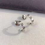 [Eternal Jewelry]LOVE EARRINGS 2.65MM SILVER - Image 3