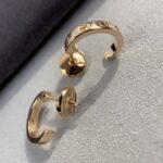 [Eternal Jewelry]LOVE EARRINGS 2.65MM PINK GOLD - Image 5