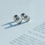 [Eternal Jewelry]LOVE EARRINGS SILVER 10MM - Image 6