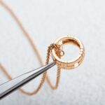 [Eternal Jewelry]PARENTESI NECKLACE PINK GOLD - Image 3