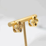 [Eternal Jewelry]CLOVER MEDIUM 1 MOTIFS LASER EARRINGS - Image 3