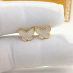 [Eternal Jewelry]SWEET BUTTERFLY MOP EARSTUDS - Image 4