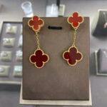 [Eternal Jewelry]CLOVER 2 MOTIFS  EARRINGS (MULTIPLE CHOICESC - Image 4