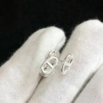 [Eternal Jewelry]CHAINE SMALL EARRINGS GOLD AND SILVER - Image 8