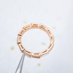 [Eternal Jewelry]SERPENTI RING PINK GOLD DIAMOND MOP 3MM - Image 7