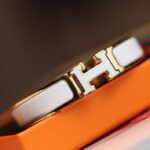 [Eternal Jewelry]H BRACELET 12MM GOLD - Image 4
