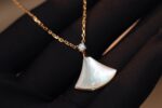 [Eternal Jewelry]DREAM NECKLACE WHITE MOP PINK GOLD 1 DIAMOND - Image 10
