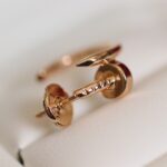 [Eternal Jewelry]JUSTE EARRINGS PINK GOLD - Image 8