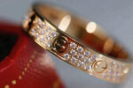 [Eternal Jewelry]LOVE RING 3.6MM DIAMOND PAVED - Image 7
