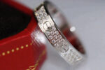 [Eternal Jewelry]LOVE RING 3.6MM DIAMOND PAVED - Image 8