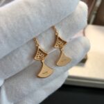[Eternal Jewelry]DREAM EARRINGS 3 MOTIFS DIAMOND MOP PINK GOLD - Image 9