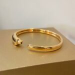 [Eternal Jewelry]PANTHERE GOLD OPEN BRACELET - Image 6