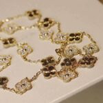 [Eternal Jewelry]CLOVER 20 MOTIFS LASER DIAMOND NECKLACE - Image 3