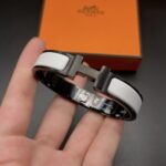 [Eternal Jewelry]H BRACELET 12MM BLACK WHITE CERAMIC - Image 3