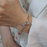 [Eternal Jewelry]VOLTE UPSITE DOWN GOLD DIAMOND BRACELET - Image 9