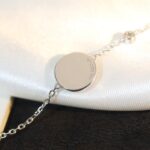 [Eternal Jewelry]SUN MOTIF PINK MOP SILVER BRACELET - Image 9