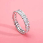 [Eternal Jewelry]PERLEE DIAMOND SILVER RING - Image 2