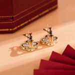 [Eternal Jewelry]CLOVER MEDIUM 1 MOTIFS  WHITE MOP STUD EARRINGS - Image 10