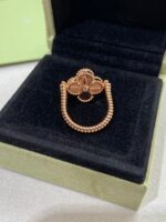 [Eternal Jewelry]CLOVER RIVERSIBLE ROSE GOLD RING - Image 4