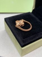 [Eternal Jewelry]CLOVER RIVERSIBLE ROSE GOLD RING - Image 5