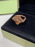 [Eternal Jewelry]CLOVER RIVERSIBLE ROSE GOLD RING - Image 7