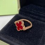 [Eternal Jewelry]CLOVER RIVERSIBLE ROSE GOLD RING - Image 2