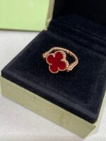 [Eternal Jewelry]CLOVER RIVERSIBLE ROSE GOLD RING - Image 9