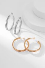 [Eternal Jewelry]CLASH HOOP EARRINGS - Image 3