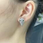 [Eternal Jewelry]SERPENT DIAMOND STUD EARRINGS - Image 3
