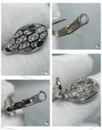 [Eternal Jewelry]SERPENT DIAMOND STUD EARRINGS - Image 8
