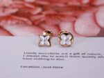 [Eternal Jewelry]STAR AND SUN PINK GOLD MOP STUD EARRINGS - Image 8