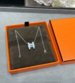 [Eternal Jewelry]POP H SKY BLUE NECKLACE - Image 7