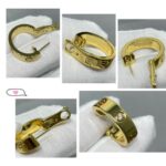 [Eternal Jewelry]LOVE 5.5MM 1 DIAMOND EARRINGS - Image 6