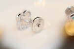 [Eternal Jewelry]CLOVER MINI TURQUOISE SILVER STUD EARRINGS - Image 7