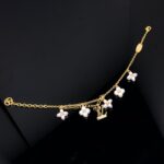 [Eternal Jewelry]LOGO 6 MOTIF STAR AND SUN GOLD BRACELET