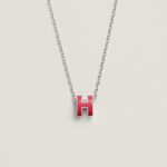 [Eternal Jewelry]H NECKLACE PINK