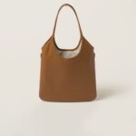 IVY Leather Handbag Cognac color - Image 2