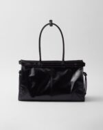 Prada Bonnie Large Leather Handbag - Image 6