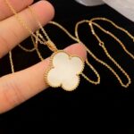 [Eternal Jewelry]CLOVER 25MM MOP LARGE PENDANT NECKLACE - Image 7