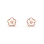 [Eternal Jewelry]LUCKY PINK GOLD WHITE MOP EARRINGS - Image 2